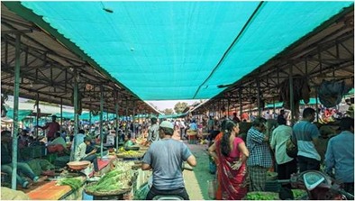 GHMCOnline's tweet photo. 🌸#ThrowbackHyderabad | Gudimalkapur Wholesale Market 🌸

Did you know Telangana’s largest wholesale flower market carries a legacy that spans nearly a century?

    More than just a flower market, #Gudimalkapur is a bustling wholesale hub where multiple trades, livelihoods, and generations of commerce come together every day. 

The wholesale market traces its origins to 1935 during the Nizam era at Jambagh near Mozzam Jahi Market. With Hyderabad’s expansion, it was relocated in 2009 to Gudimalkapur Wholesale Flower Market, enabling organised trade, better access, and expanded market activity.

Spread across 8 acres, the market today supports a diverse trading ecosystem:
🟢 195 wholesale flower stalls.
🟢 500 retail vegetable stalls.
🟢 13 market halls serving farmers and traders.
🟢 Seasonal vendors adding to daily market activity.

    Adding historical depth to this active marketplace is the revival of the Kumandan Bowli, a 19th-century stepwell within the market precinct, reconnecting modern trade with Hyderabad’s water heritage. Gudimalkapur stands as a unique urban space where diverse commerce and heritage coexist, continuing to play a vital role in the city’s wholesale economy.

#HyderabadThenAndNow #MarketsOfHyderabad

@TelanganaCMO  
@IPRTelangana 
@CommissionrGHMC
