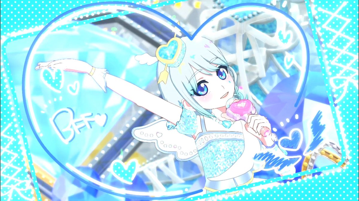 #マイキャラたちの紅白コーデをみせて