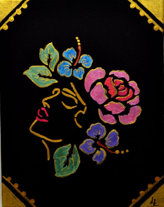 Art of the Day! "DELILAH". Buy at: ArtPal.com/lenneastudio?i…