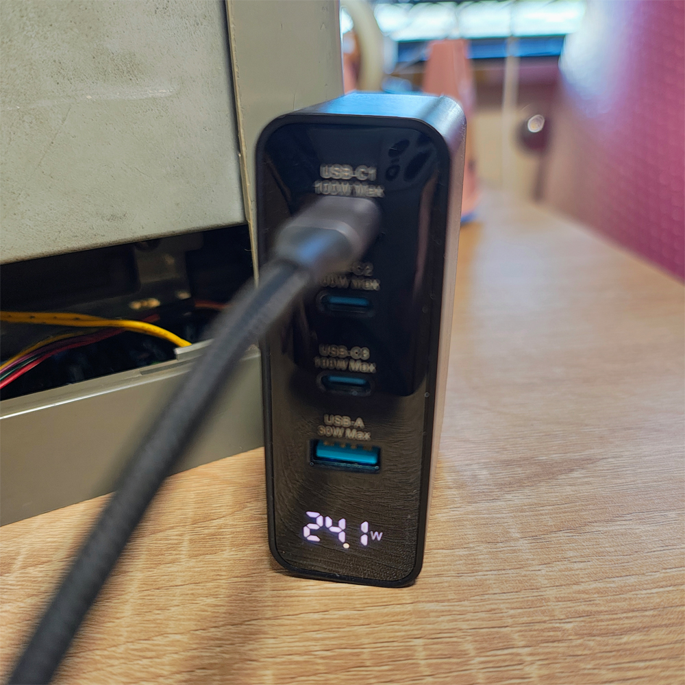 電源コンデンサ交換失敗のACEを、USB-C PD化 &amp; 100W対応してみました。結構いいかんじ。
