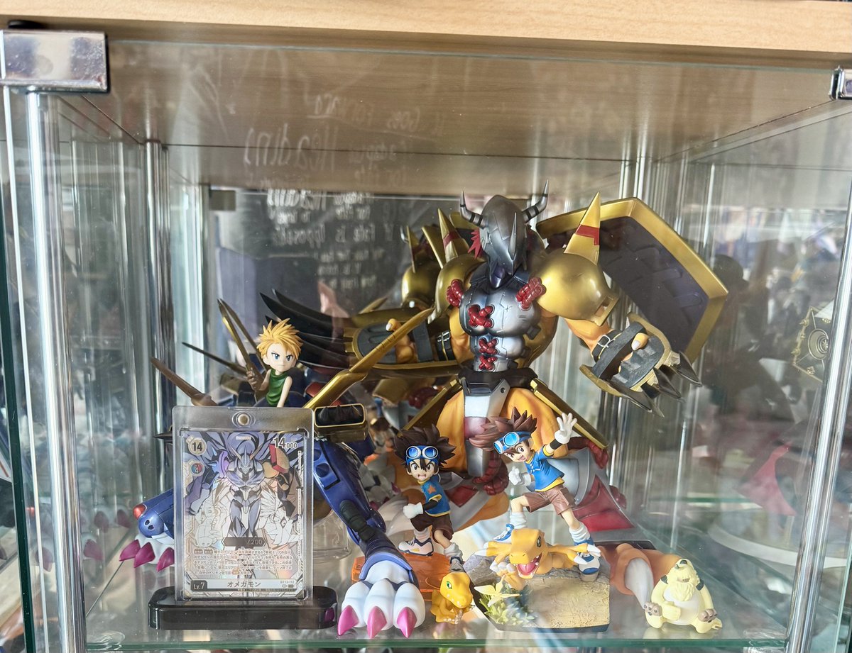 今年1番良かったことはオメガモンのシリアル入りカードが当たったこと