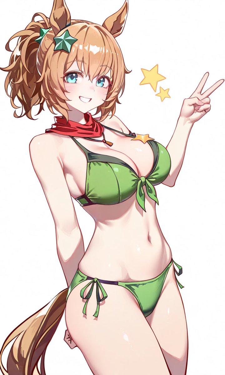 Vixity0's tweet photo. Taiki Shuttle Swimsuit SFW
#TaikiShuttle #umamusume https://t.co/Yl9wvzeepv