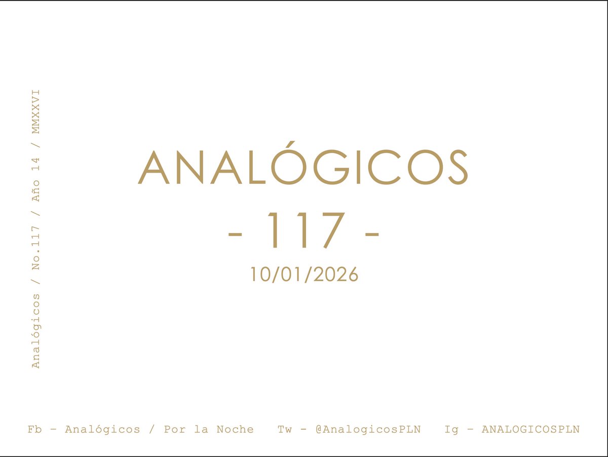 - Analógicos - tweet media