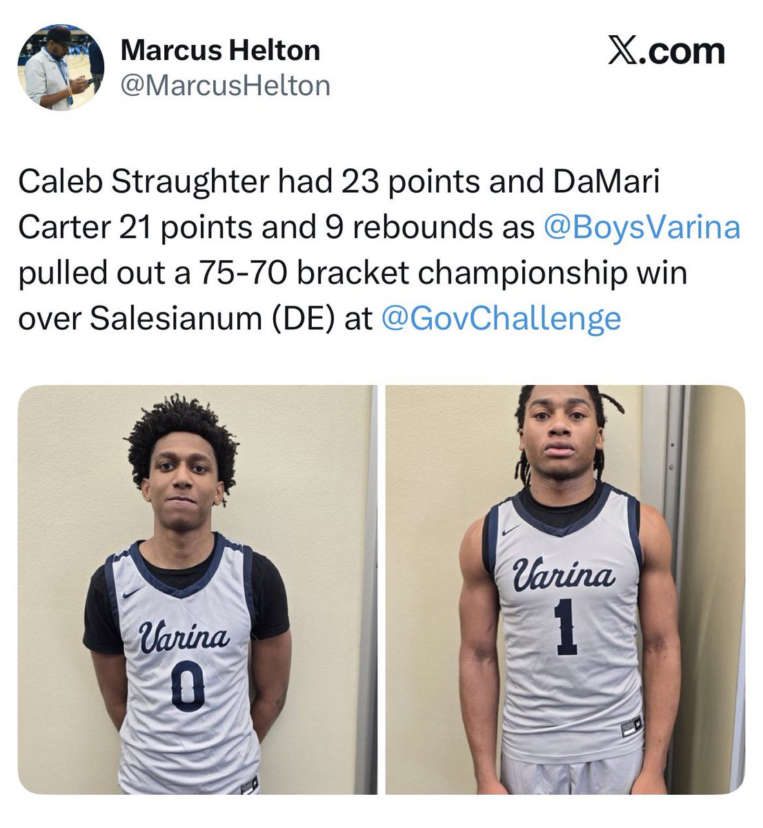 VA HAVOC Basketball tweet media