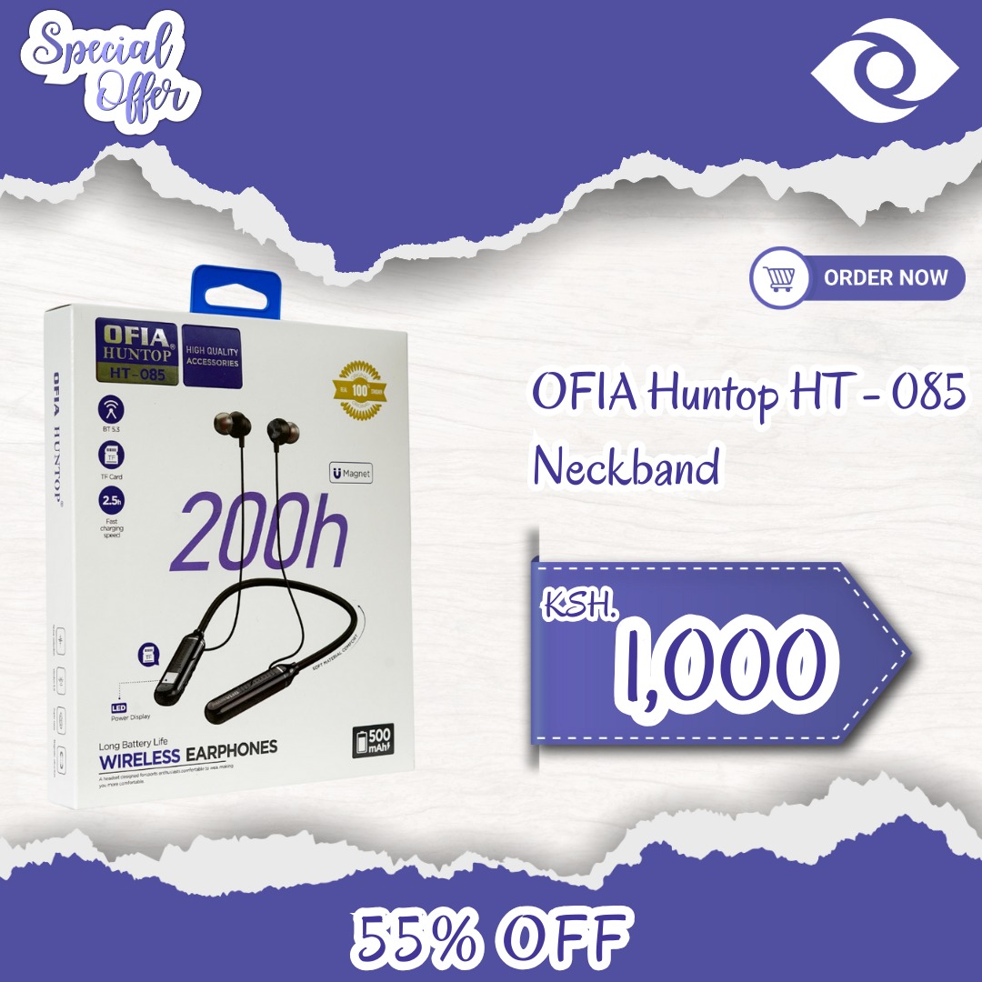 Make your style speak volumes with this bold statement neckband. Shop at ~bit.ly/2BXK7mD

#neckband #wirelessearphones  #sstvi