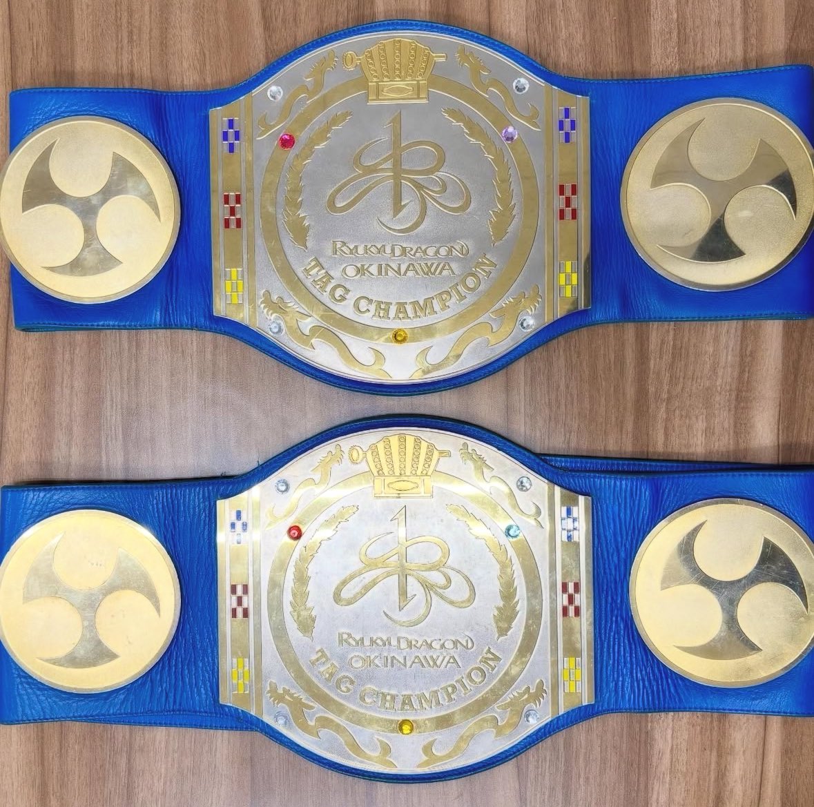 cb_kmc's tweet photo. 双琉王
（琉球ドラゴンプロレスリング） https://t.co/GdNxxKHwAY