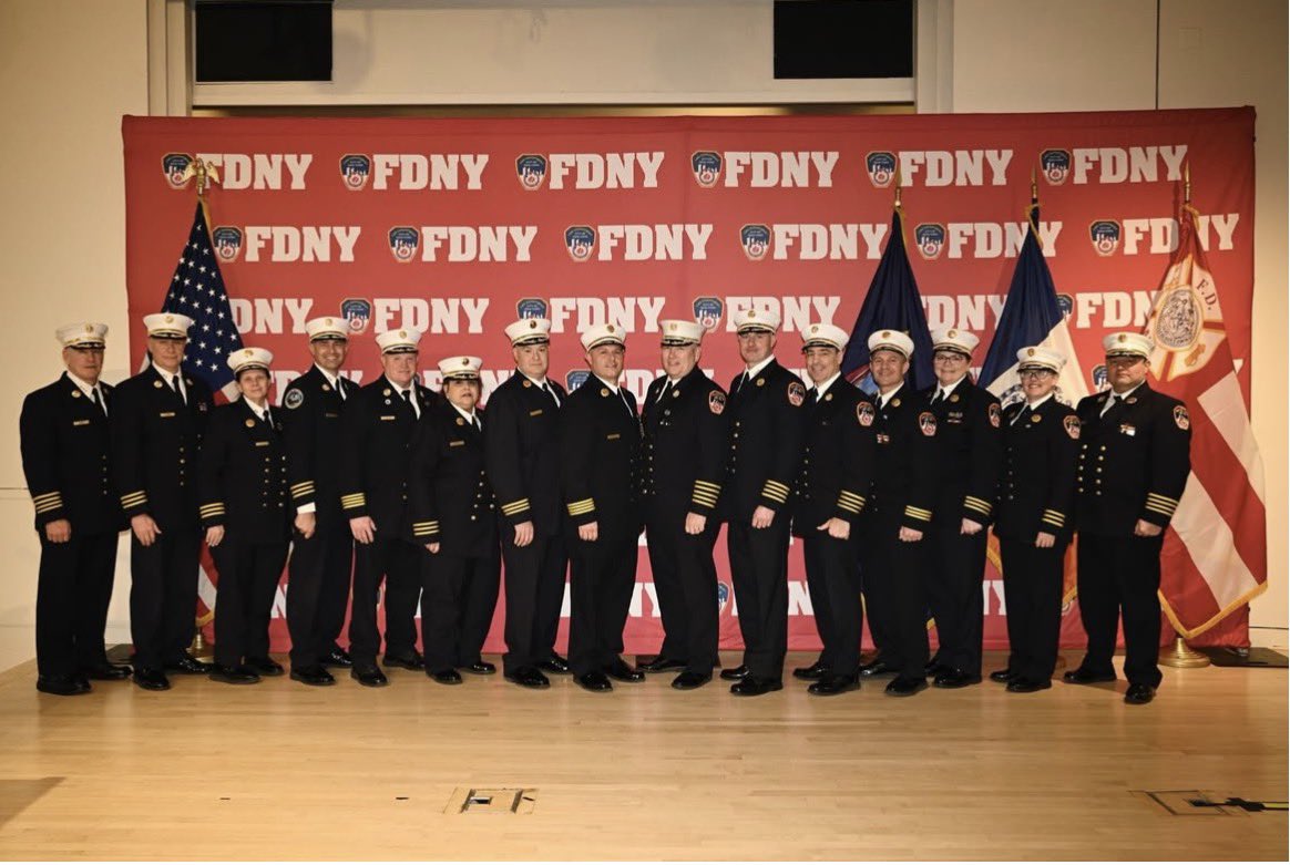 Congrats to Chief Paul Miano of the FDNY on being sworn in today as EMS Chief of Operations. I look forward to working together with you to help keep NYC safe.
