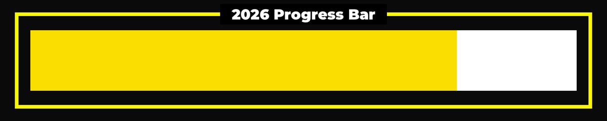 YearsProgress's tweet photo. 2026 is 78% complete. https://t.co/FixBAOj9sX