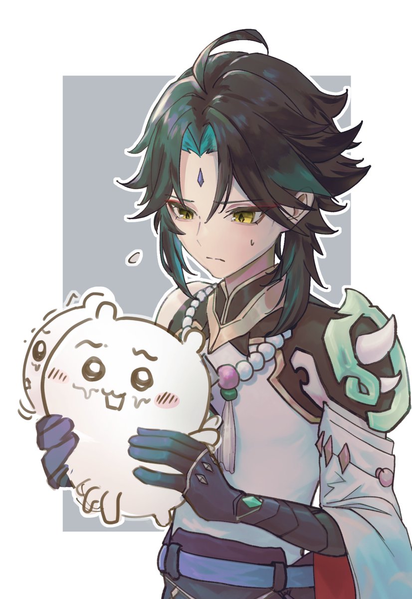 ちいかわと魈2
#xiao