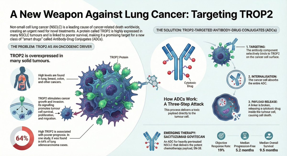 The Rise of the TROP2-Targeting Agents in NSCLC: New Options on the Horizon 

shorturl.at/8lBd4