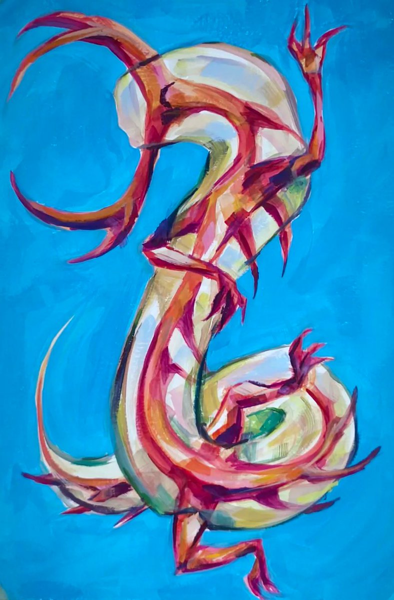 EVIL UGLY DISGUSTING CREATURE I HATE IT
 but it's good for drawing tho