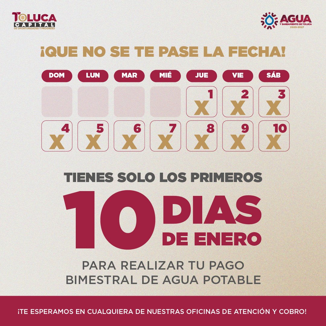 Agua y Saneamiento de Toluca tweet media