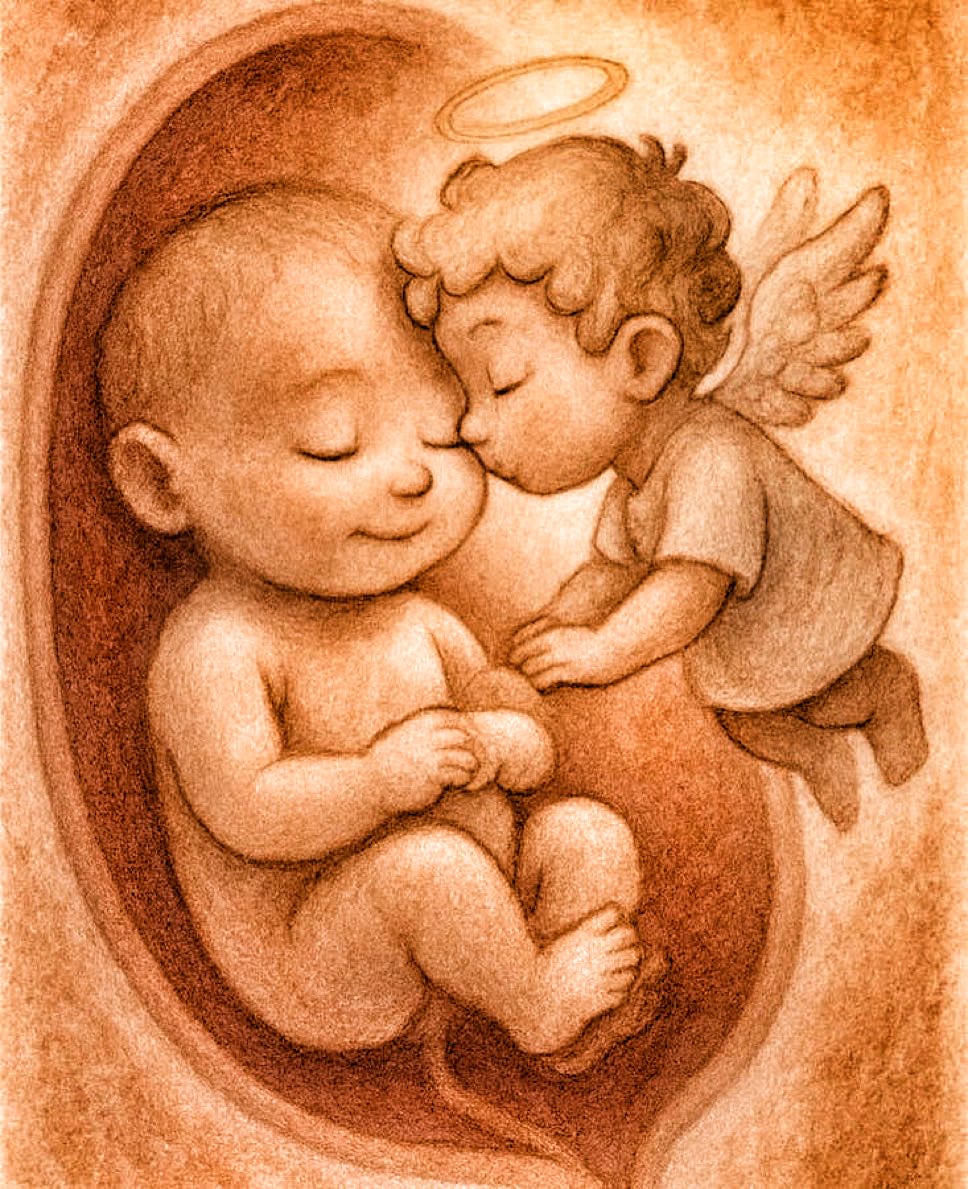 Cuando una madre está embarazada, desde el primer minuto ya está acompañada de un segundo ángel de la guarda.