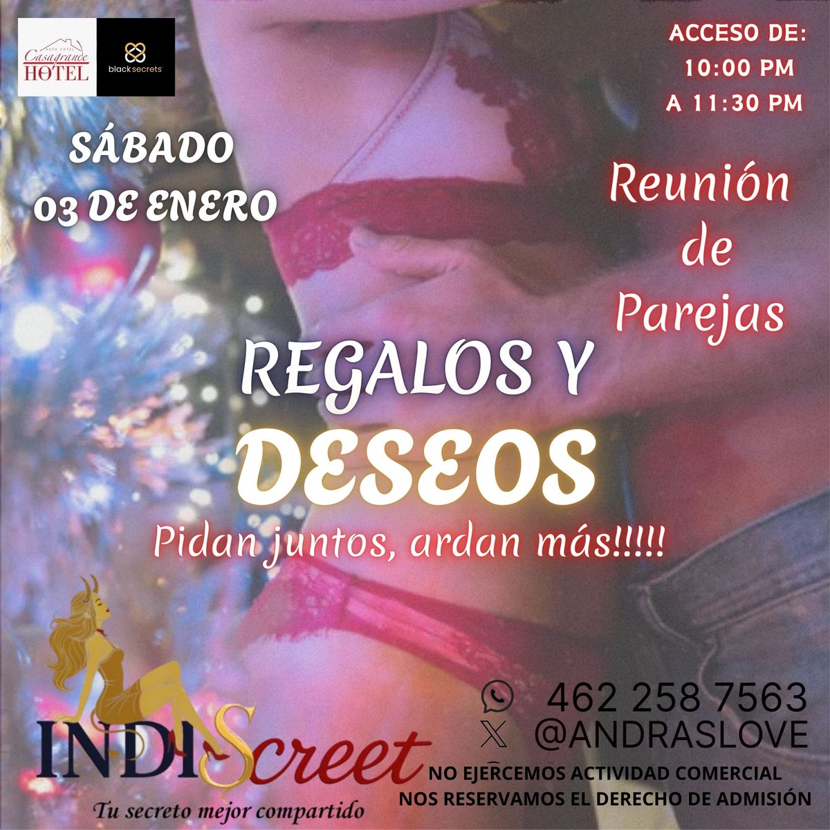 Este 2026 arranca con fuego.

Dos reuniones que prometen mucho 🔥

Adelantamos Reyes…  y el regalo viene muy caliente 😈🎁 

👉 Reserva ahora… lo que viene no se repite. 😈🔥 <a href="/BlackMagazineMx/">Black Magazine</a>  <a href="/BlackSecretsmx/">Black Secrets</a>  <a href="/LizbetyAlex/">Liz 😘 y Ale.💖😜🔥😈</a>  <a href="/Parejasalamanc1/">Bruno y Brenda</a>