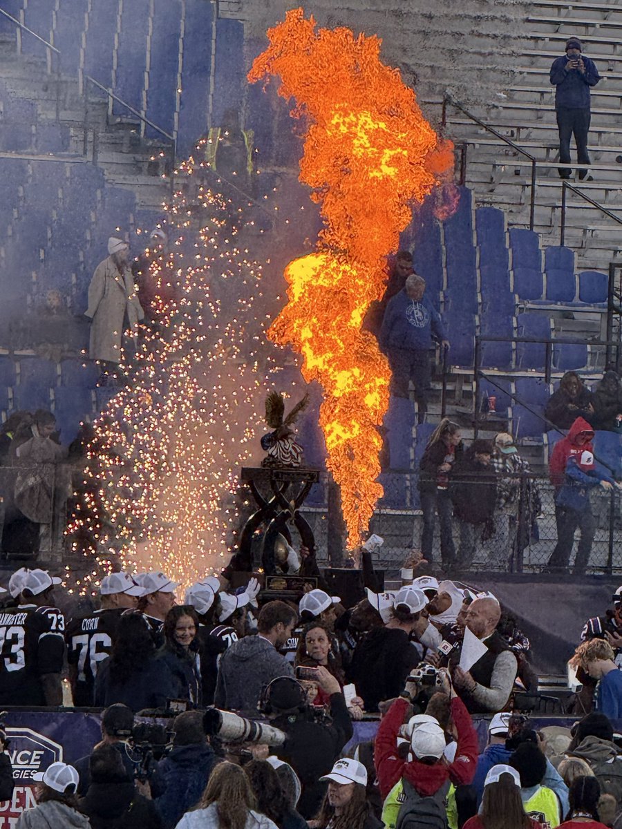 Great time we had at the Independence Bowl today! As a former Tech player I was proud to see the fight in the 2nd half by the Bulldogs to pull out the win! #HBTD
