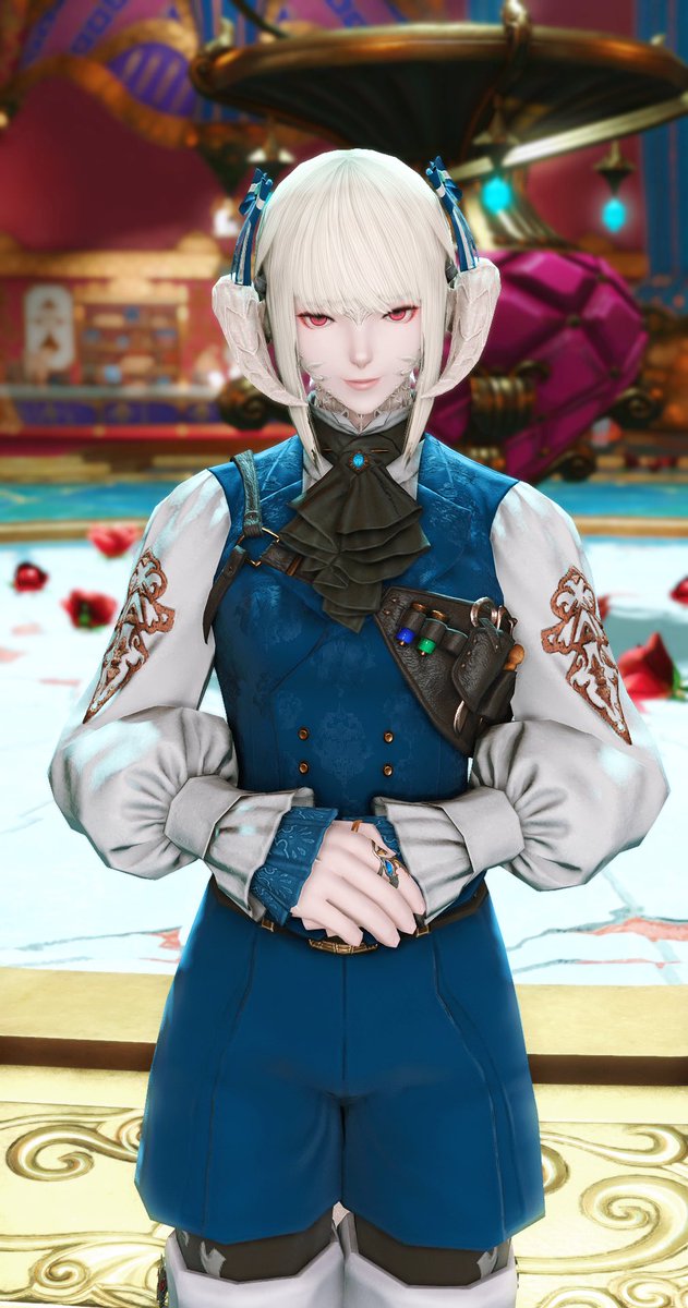 LynetteFF14's tweet image. ムーンワードレンジャーアームがいいと聞いて。オールドシャーレアンの港でモブハントの戦利品で交換できるからみんなも使おう！色んな服から袖が出せる
| #アウラ| #前角倶楽部 | ©𝘚𝘘𝘜𝘈𝘙𝘌 𝘌𝘕𝘐𝘟 |