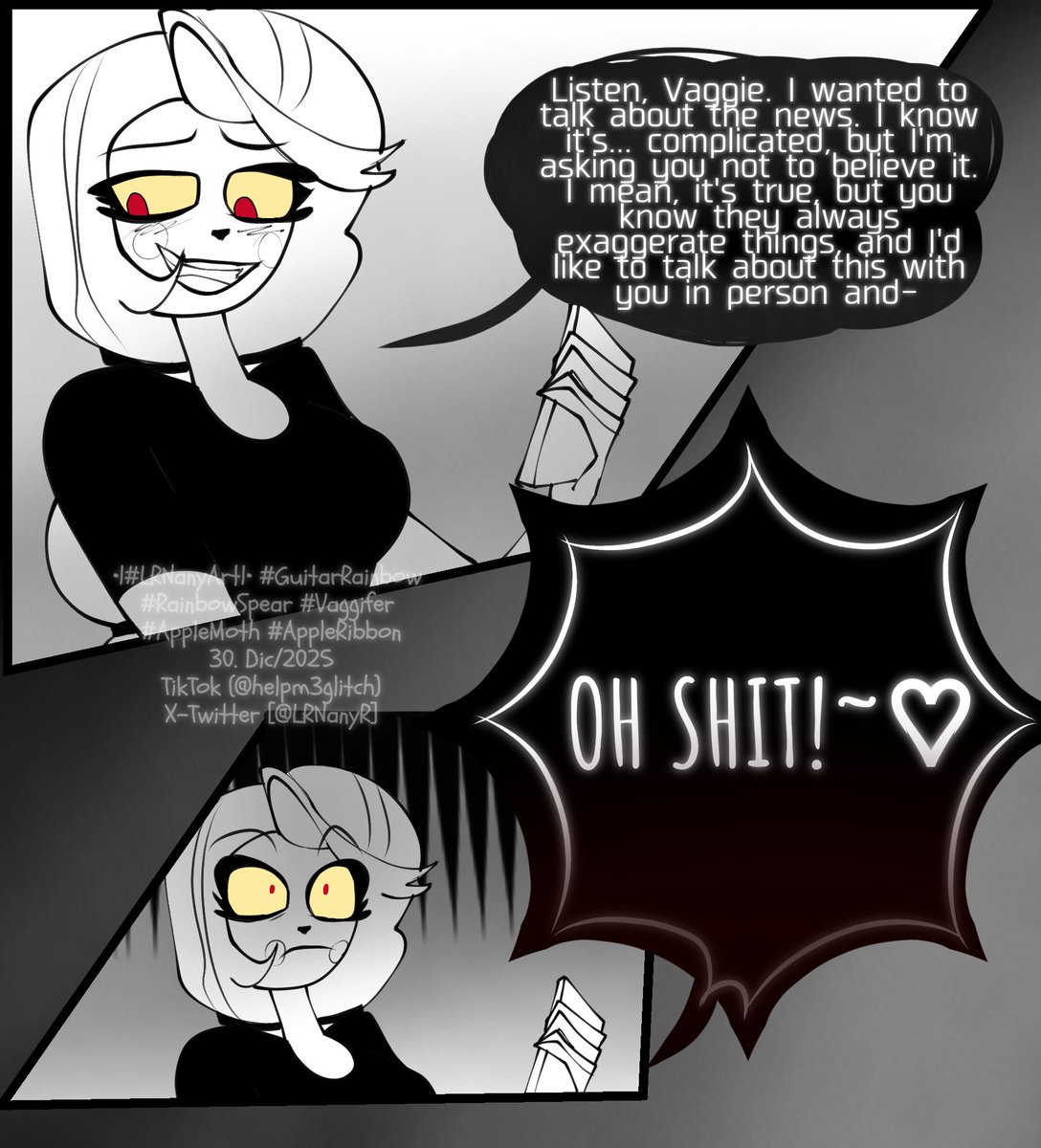 LRNanyR's tweet photo. "Accident ๐ฅ ๐ร ๐" (1-2)
#ใใบใใณใใใซ #ใดใกใธใใกใผ
#Adam #lute #CharlieMorningstar #vaggie #LuciferMorningstar #HazbinHotel #LRNanyArt #guitarspear #guitarprincess #lutexcharlie #Vaggifer #appleribbon #applemoth #luciferxvaggie https://t.co/3hHsxaQsIr