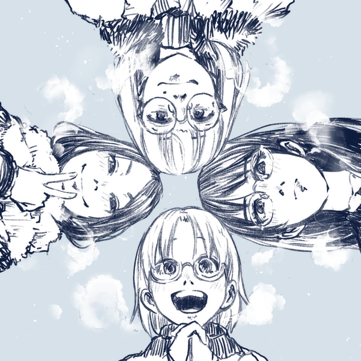 #今月描いた絵を晒そう 
12月もありがとうございました!走りきったねぇ～ 