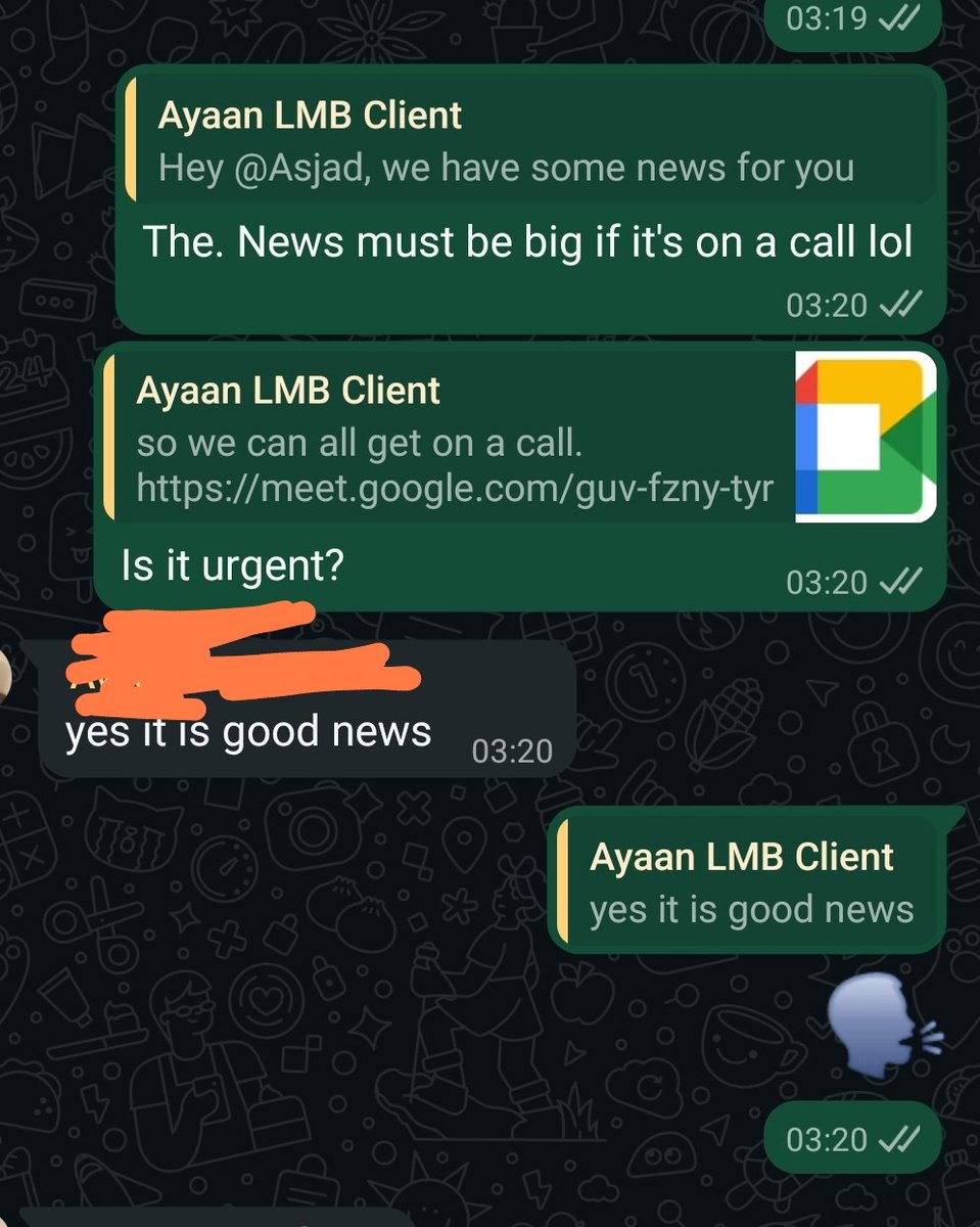 AsjadEdits's tweet image. Yk money's about to be good when the client wants to do a call for it🗣️