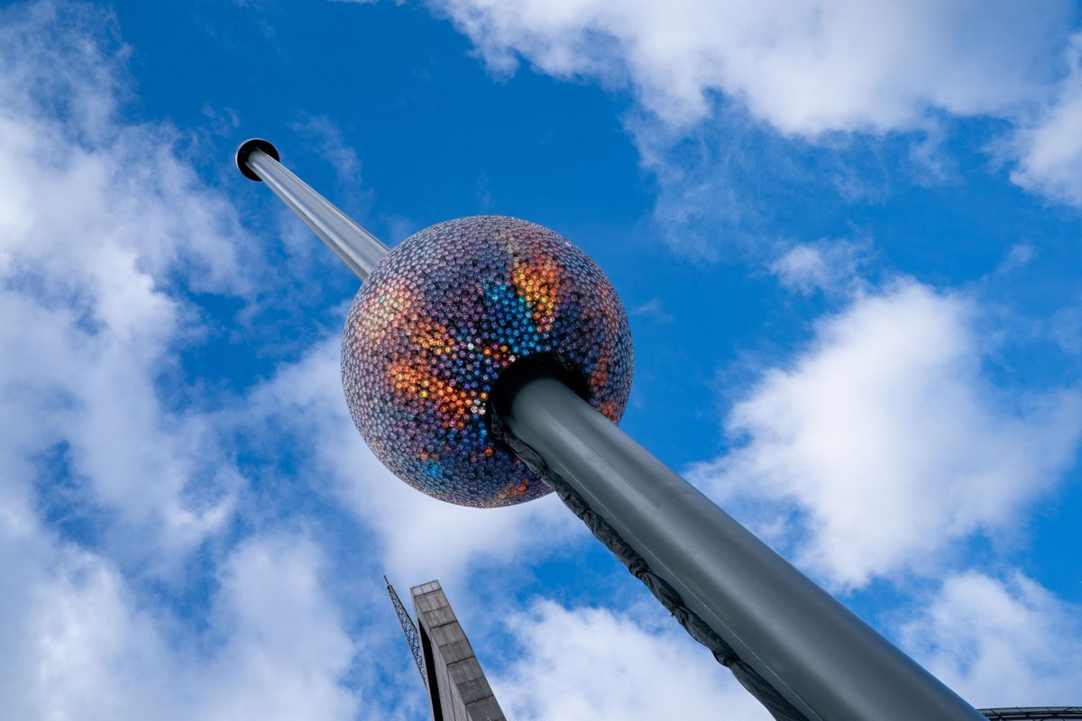 TimesSquareNYC's tweet photo. The 2026 Ball Test was a SUCCESS! 🪩 The Ball WILL drop tomorrow at midnight in #TimesSquare thanks to @CarnivalCruise ✨

#NewYearsEve #NewYearsEveBall #BallDrop #TimesSquareBall https://t.co/cGWjAUz0n6