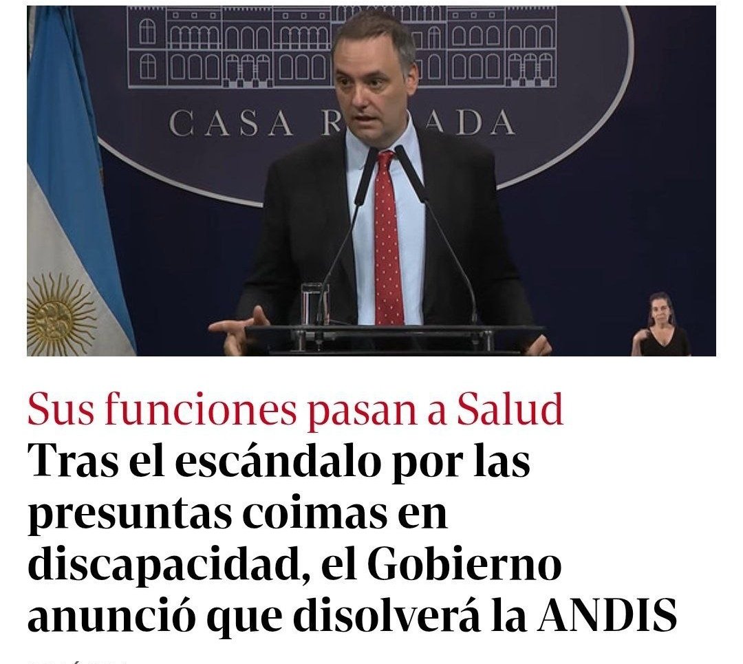 La discapacidad cada vez con menos respuestas
#emergenciadiscapacidad 
#ANDIS
#bastadeajuste
#NoALaMotosierra
<a href="/PermanenteForo/">Foro Permanente Discapacidad</a>
<a href="/AlapaArgentina/">Somos ALAPA</a>
<a href="/apadeo/">Apa Deo</a>
<a href="/AIEPEsA/">AIEPEsA</a>
<a href="/APADISASOC/">APADIS</a>
<a href="/oficialAAdED1/">Asoc Arg de Electrodependientes (AAdED)</a>
<a href="/redi_derechos/">REDI</a>