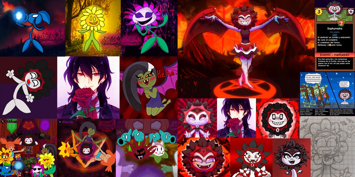 DrakeRamoray586's tweet photo. [2025 PvZ Art] Dibujos, Comisiones, Art Trades y Regalos 🔥 (1/6)
#pvzfanart #girasolvampiro #artvsartist2025 #vampireflower #saphyrasha #vampiditavampira https://t.co/AB3ce53BmV