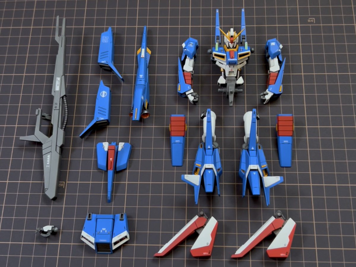 完成品 追加画像 改修詳細 ガンプラ 完成品 ガンプラ完成品 ガンプラ 完成品 修正改造 Z-X 改修型