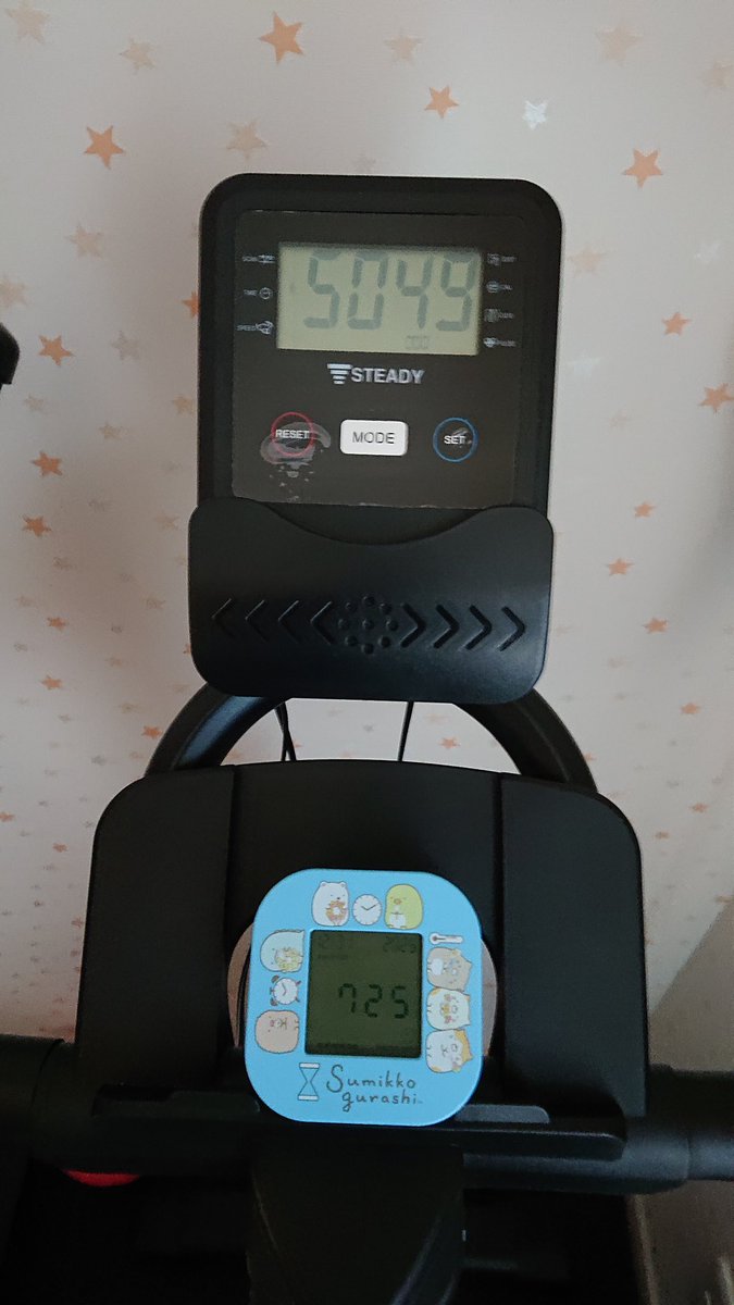 shuttle_28's tweet photo. おはようございます😃

久しぶりにスピンバイク🚴‍♂️
今年の〆は55分インターバルトレーニング🚴‍♂️
やりきりました❗

このあと１時間くらい筋トレして、年越しします🎵

34km走破✨

#STEADYの輪 https://t.co/SgtifPiQMI