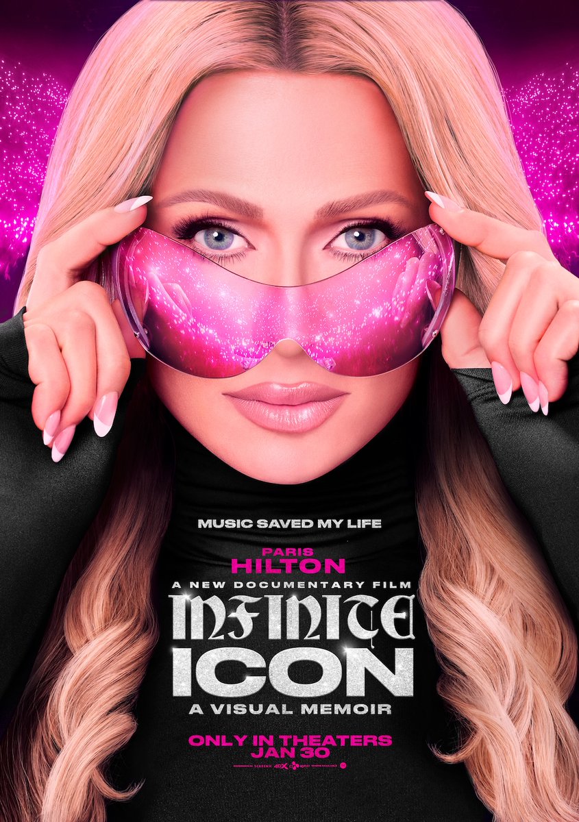 ParisHilton's tweet image. Early access is live 💕✨ A limited number of tickets for my documentary, Infinite Icon, a Visual Memoir, are available now in select theaters.

If you see a theater near you, grab tickets early ✨ linktr.ee/parishilton