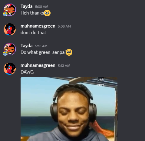 muhnamesgreen tweet media