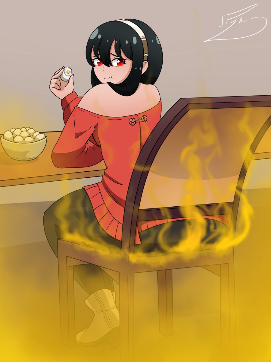 KemonoWizard's tweet image. Yor’s eggy fart

Hmmm, there are so many eggs that were cooked that need to be devoured… well, clearly it wasn’t Yor who prepared them
but the smell is amazing e.e

#Fart #Fartart #Fartfestish