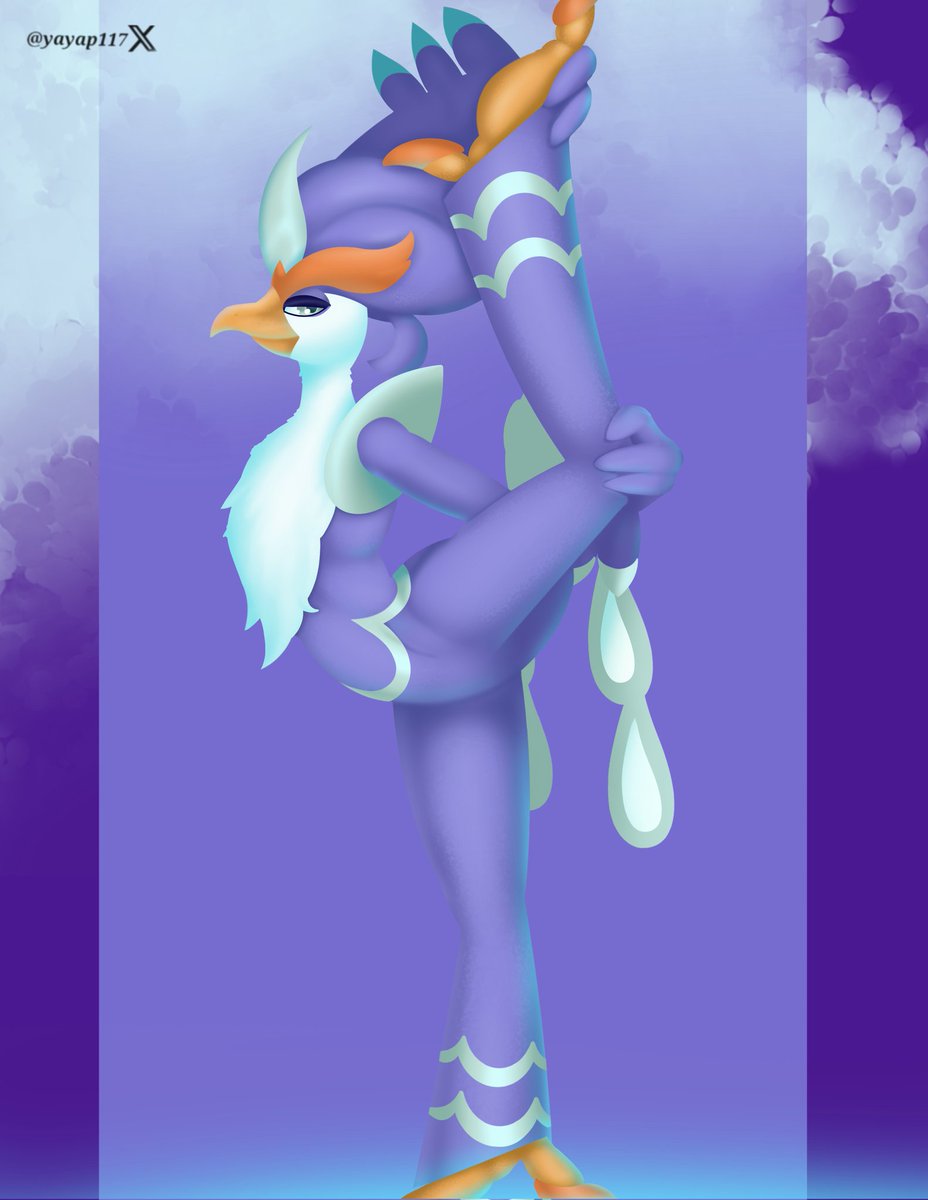 ElEliteSFW's tweet photo. Quaquaval 
Shiny alt version 
#Pokemon #Avian #pokemonfanart https://t.co/FPMNQNx3rU