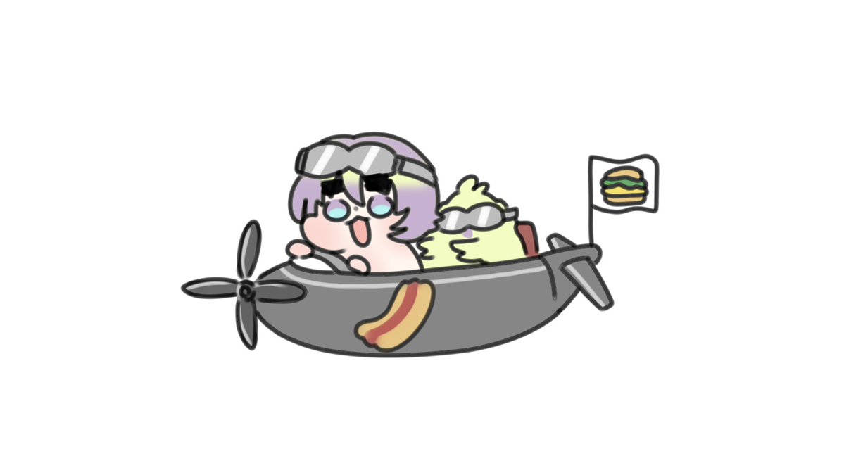 anna06010's tweet image. #ClaudeClawmark #PICLAWSSO
🍔🛩️