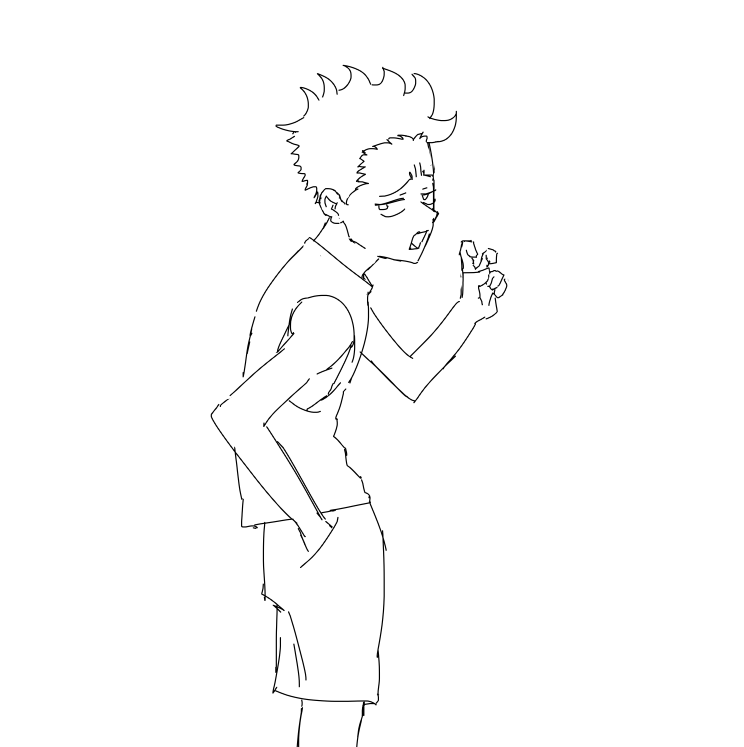 Character sketch from an animation project I've been working on with my friends for a while now #sketch #art #digitalart