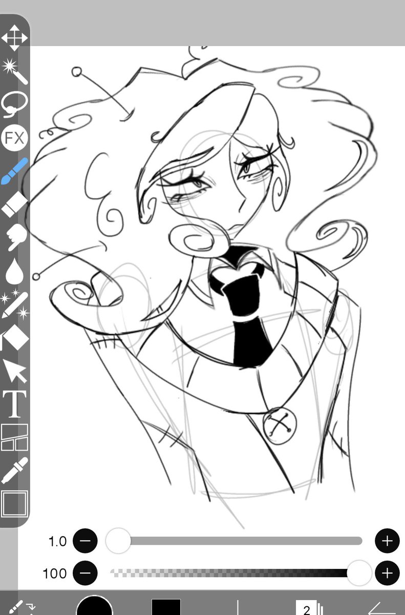 Small Miss Greenwood redesign I started not to like the clock as half of the face and I hade her hair more short and more puffy bc I think it fits her more + new fpe style