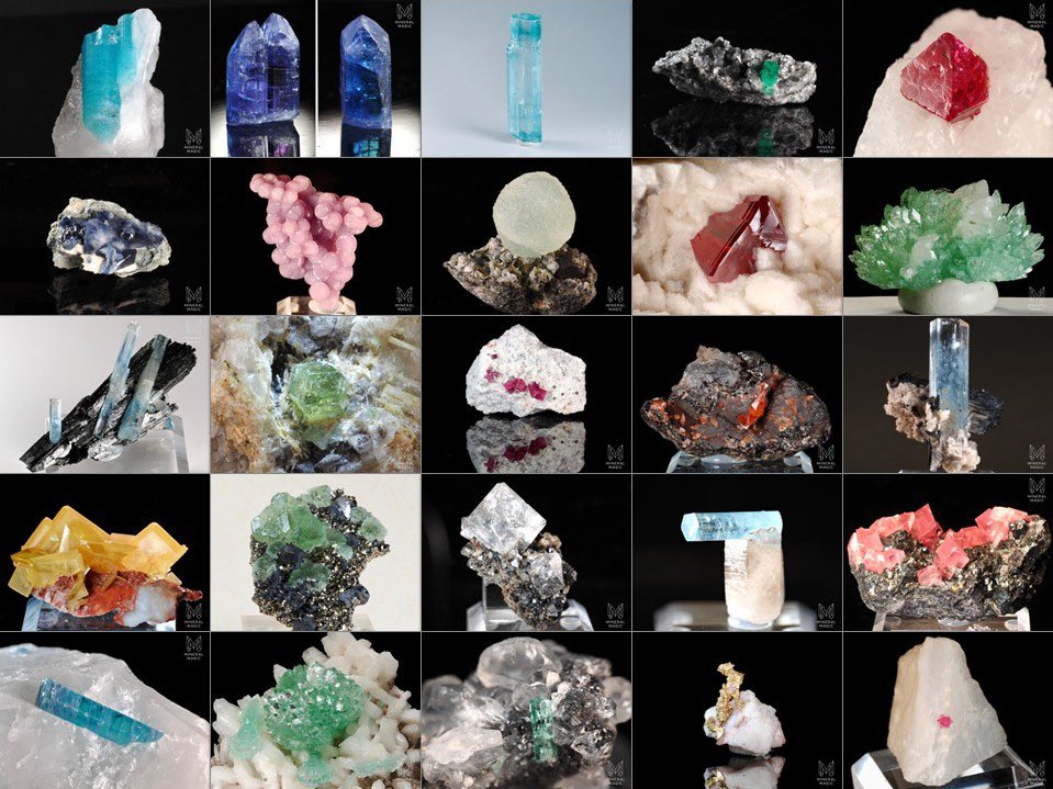 みねまじ｜鉱物写真 tweet media