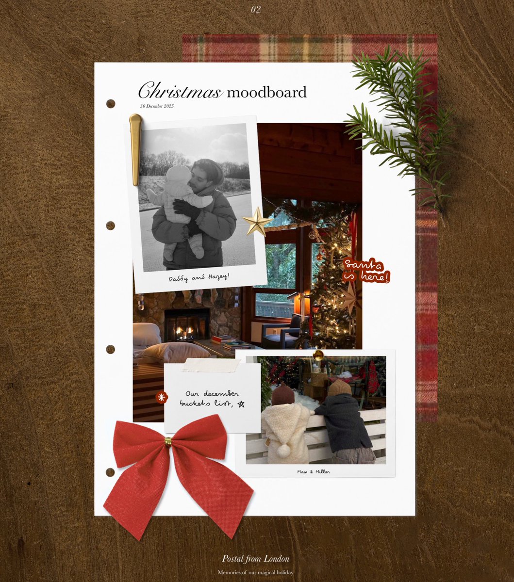 𝖣𝗂𝗀𝗂𝗍𝖺𝗅 𝖽𝗂𝖺𝗋𝗒  ﹔ 𝖯𝗈𝗌𝗍𝖺𝗅 𝖿𝗋𝗈𝗆 𝖫𝗈𝗇𝖽𝗈𝗇 + 𝗐𝖺𝗋𝗆 𝗏𝖺𝗇𝗂𝗅𝗅𝖺 𝖼𝖺𝗌𝗁𝗆𝖾𝗋𝖾 𝗌𝗂𝗍𝗍𝗂𝗇𝗀 𝖻𝗒 𝗍𝗁𝖾 𝖿𝗂𝗋𝖾𝗉𝗅𝖺𝖼𝖾!   …   [🎄&amp;🧣]  —  “𝖢𝗁𝗋𝗂𝗌𝗍𝗆𝖺𝗌 𝗆𝗈𝗈𝖽𝖻𝗈𝖺𝗋𝖽”