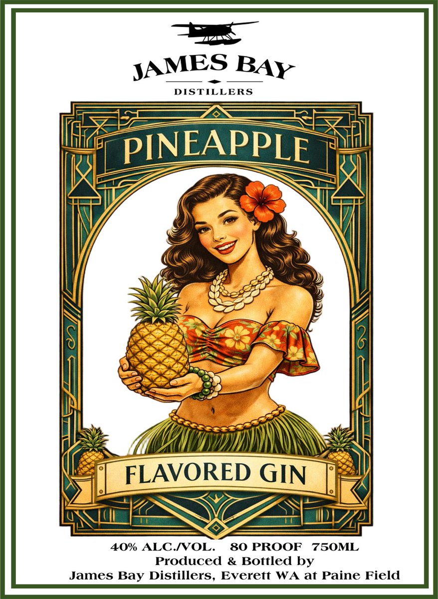 #comingsoon #Ginuary #backbypopulardemand #pineapplegin Thanks for your support and interest, watch for updates in Ginuary!  Pair with Jarritos or Fanta pineapple soda!  #dteverett #mukilteo #everettwa #painefield #craftgin 21+ of course We'll update release date in mid-Jan 2026