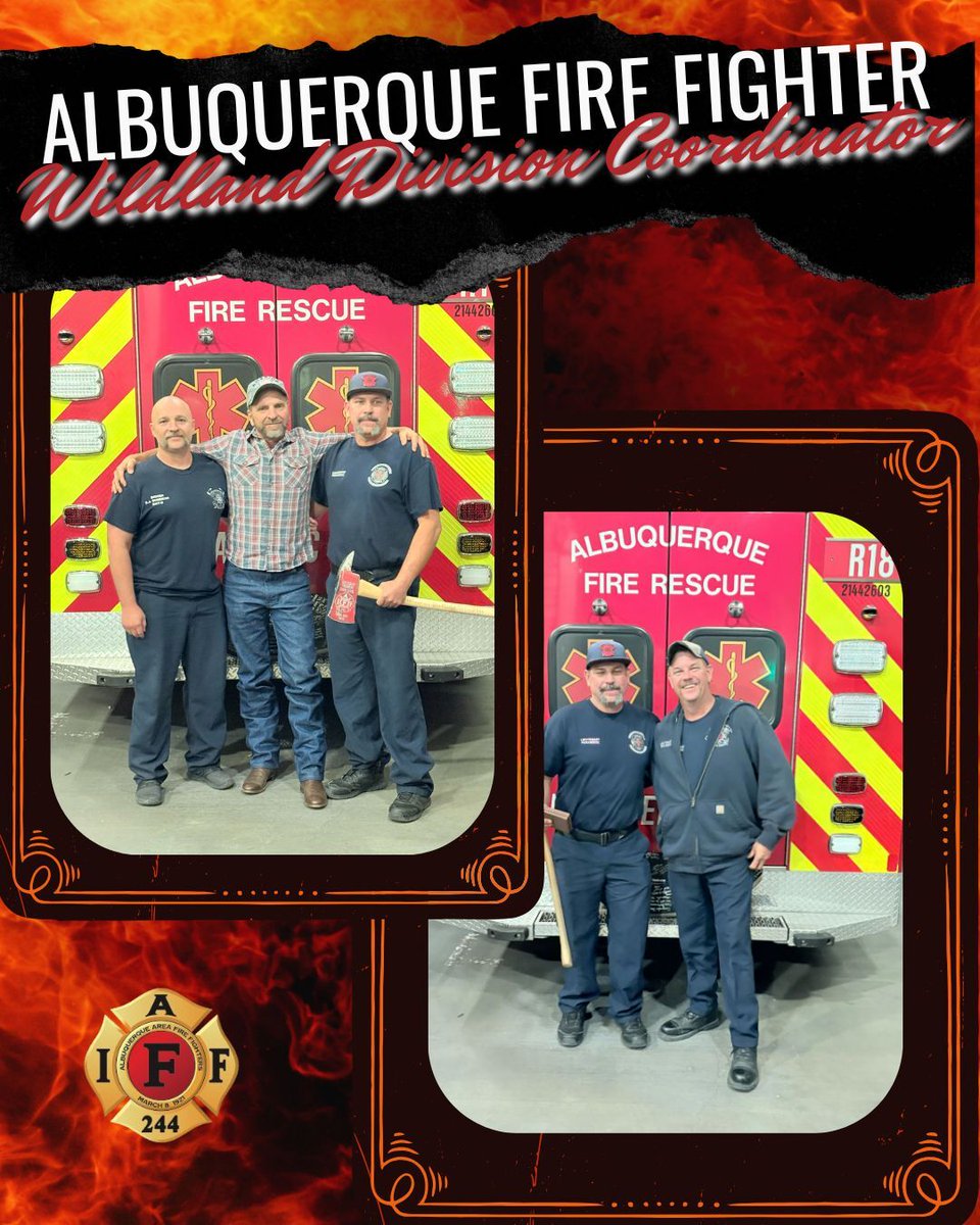 Albuquerque Area Firefighters IAFF Local 244 tweet media