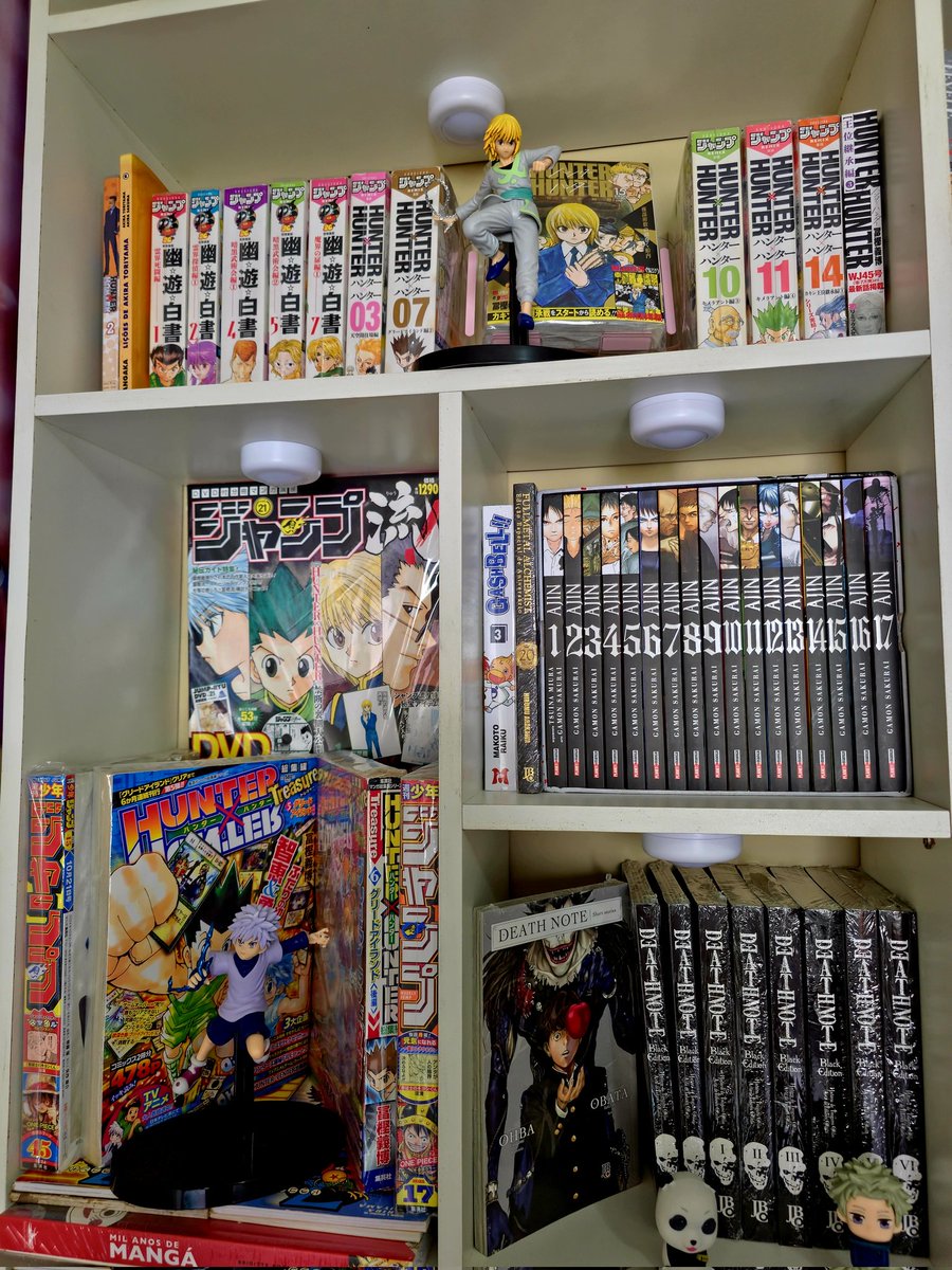 Leyz_99's tweet image. Está aí o meu pequeno espaço Togashi !!

Se vocês pudessem escolher alguma  obra de Yoshihiro Togashi para colecionar, qual seria ? 👀

#HunterXHunter #YuYuHakusho #LevelE #Togashi