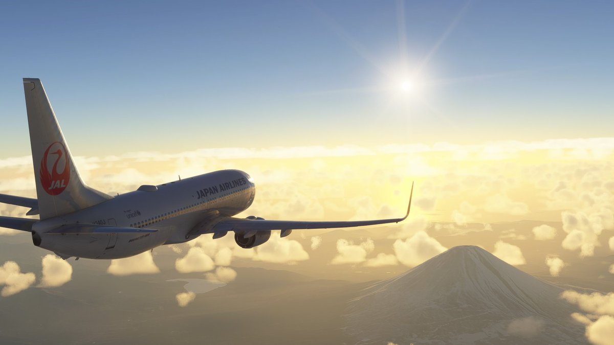 KIOKIO597's tweet image. ハッピー・ニュー・イヤー！
2026年、午年のスタートです。 60年に一度の情熱の年「丙午」にあやかり、フライトシムへの情熱もMAXで頑張ります！ 
「馬が合う」愛機とともに、皆様と素晴らしい景色を眺められるのを楽しみにしています。本年もよろしくお願いします！✈️🐎
#FlightSimulator #午年