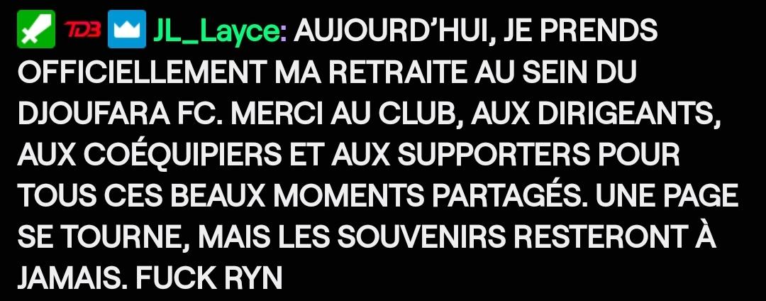 JuniorLeJTV's tweet image. .@Layce__  tu nous manquera pas, enculé va.