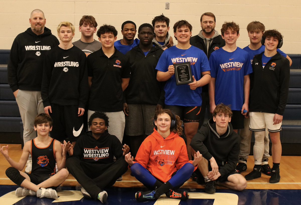 OPS_Westview's tweet photo. Congratulations to the Westview Boys Wrestling team for placing 2nd in the Concordia Duals today! https://t.co/FBrhoKFjeb