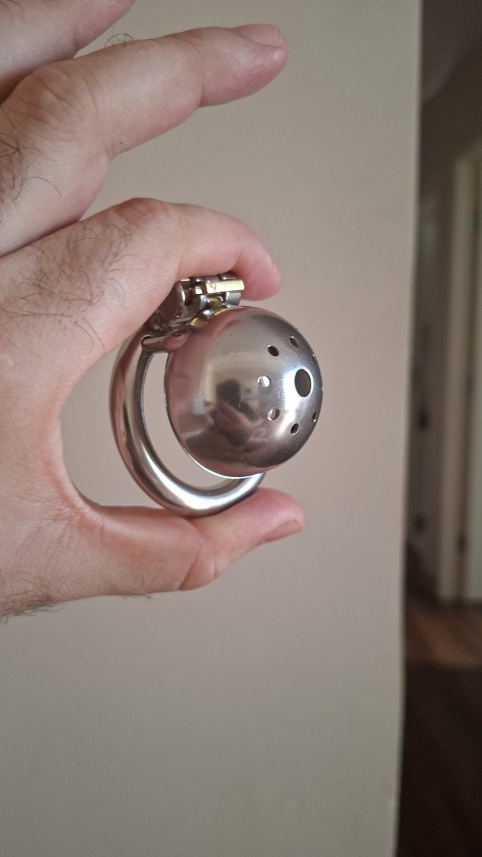 ursonagaiola's tweet photo. Chegou uma coisinha aqui em casa #chastity #bdsmgay #gaychastity https://t.co/Xga1uSae49