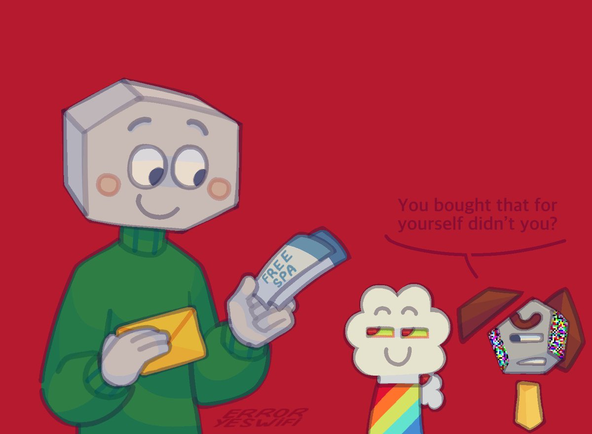 ErrorYesWifi's tweet photo. Christmas Gifts
#tawog #theamazingworldofgumball #twwwog #mrsmall #larryneedlemeyer #robtawog https://t.co/rPAJ9V7YZt