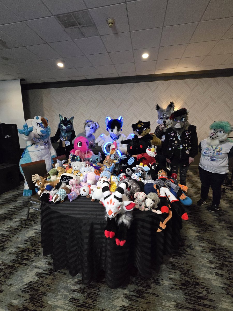 Re_Fluff_Shop's tweet photo. Thank you for coming to the NYFB 2026 Plushie Meet + Greet!! 

Had a wonderful time meeting everyone. <3 https://t.co/ozLF5Wo2fm