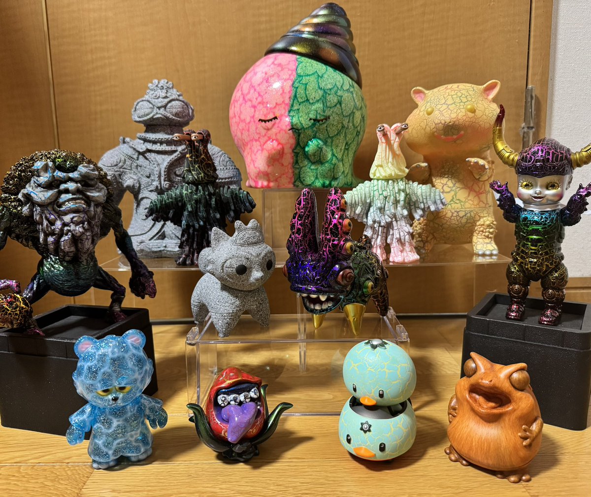 フトアゴン＋カエルーマ アンドロメダ2セット ペインターネット ソフビ フトアゴン＋カエルーマ アンドロメダ2セット ペインターネット ソフビ