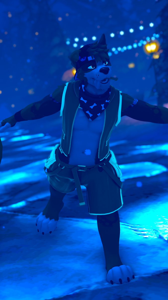 ThatDogCoda's tweet image. Ice skating around a winter wonderland! 😁❄️

📸: @ByteTheWolf 

#VRChat #vrchatfurry #HolidaySeason #furries #thatdogcoda