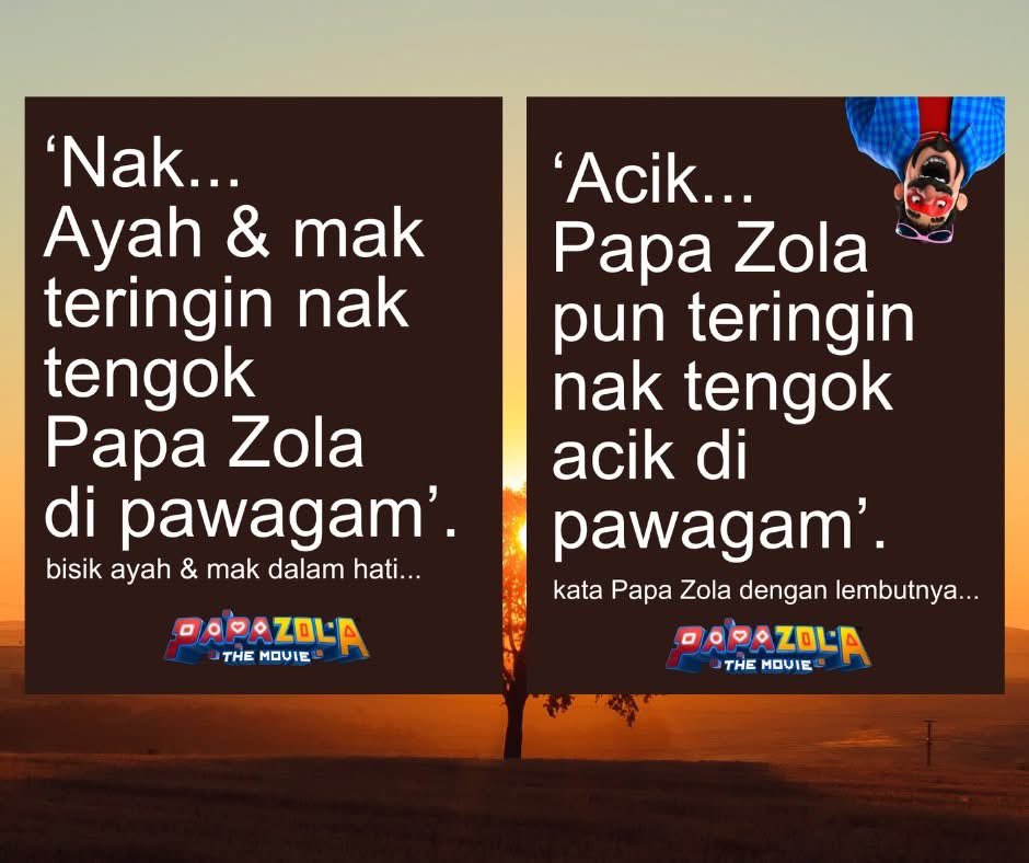Jangan hampakan mak ayah kita...