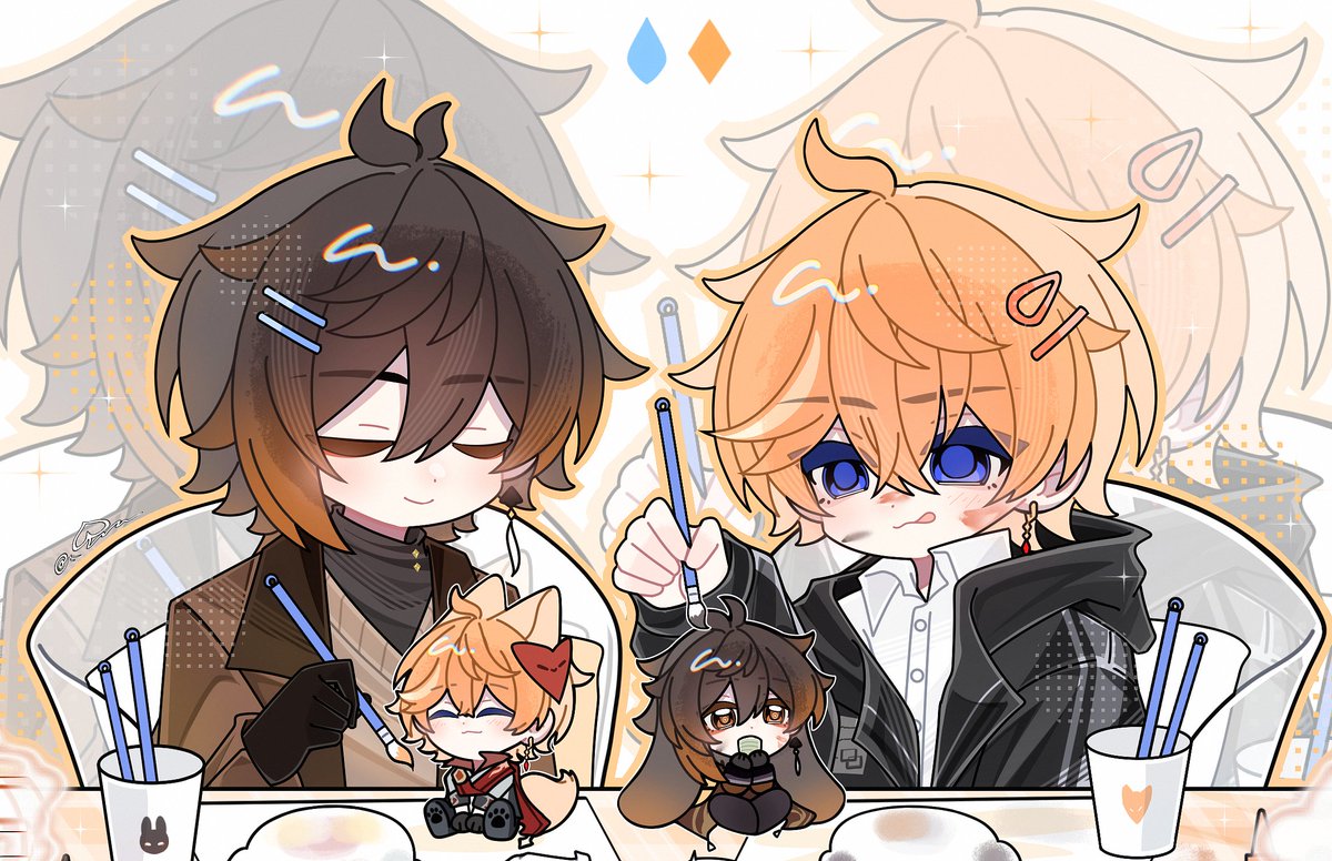 LeafLeaff0425's tweet image. #tartali 
 钟离先生，生辰快乐